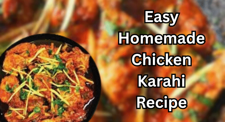 Delicious homemade chicken cooked in traditional karahi style with rich spices