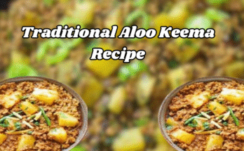 Delicious Aloo keema recipe served with spices, showing a traditional aloo dish