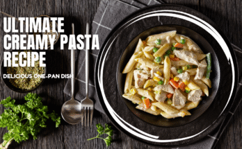 White sauce pasta at home without cream – creamy and delicious homemade pasta recipe.