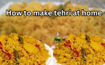 How to make Tehri at home Pakistani style with simple ingredients and traditional flavours